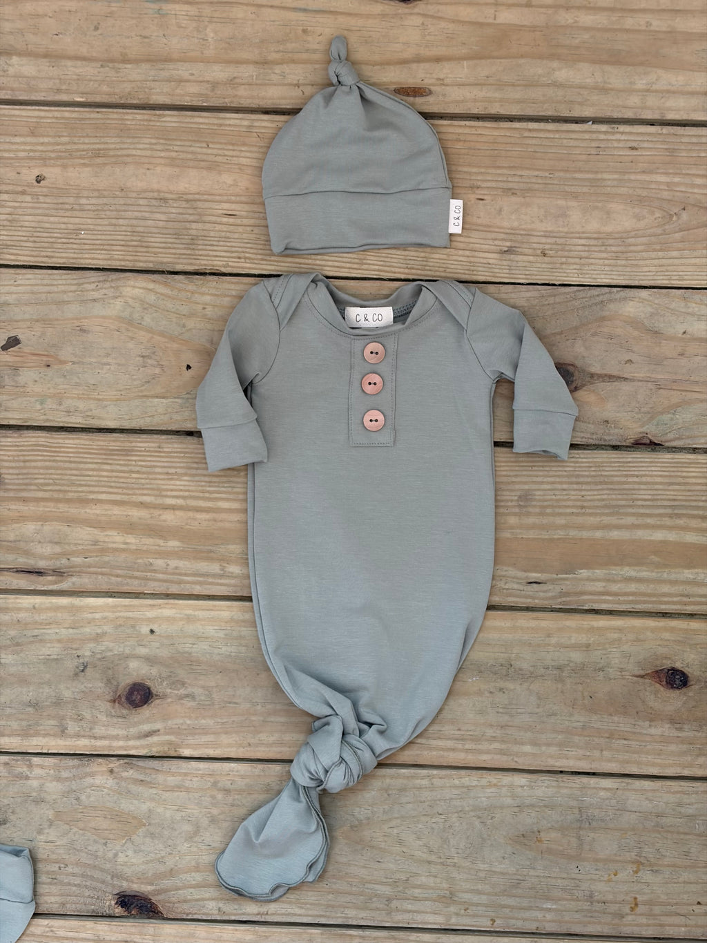 Newborn Knit Sage Collection