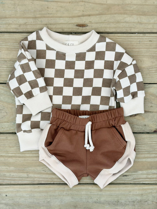 Checkered Sweatshirt