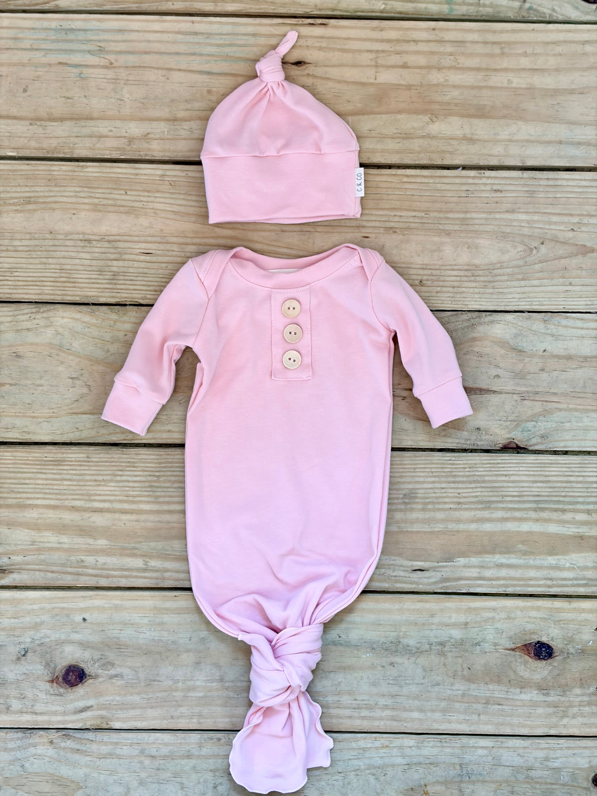 Newborn Pink Knit Sets