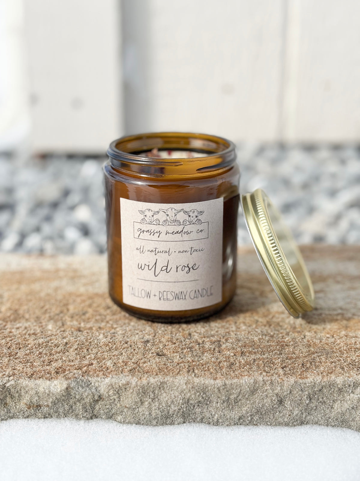 Tallow + Beeswax Candle