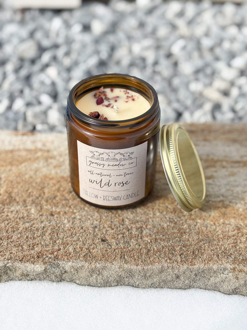 Tallow + Beeswax Candle