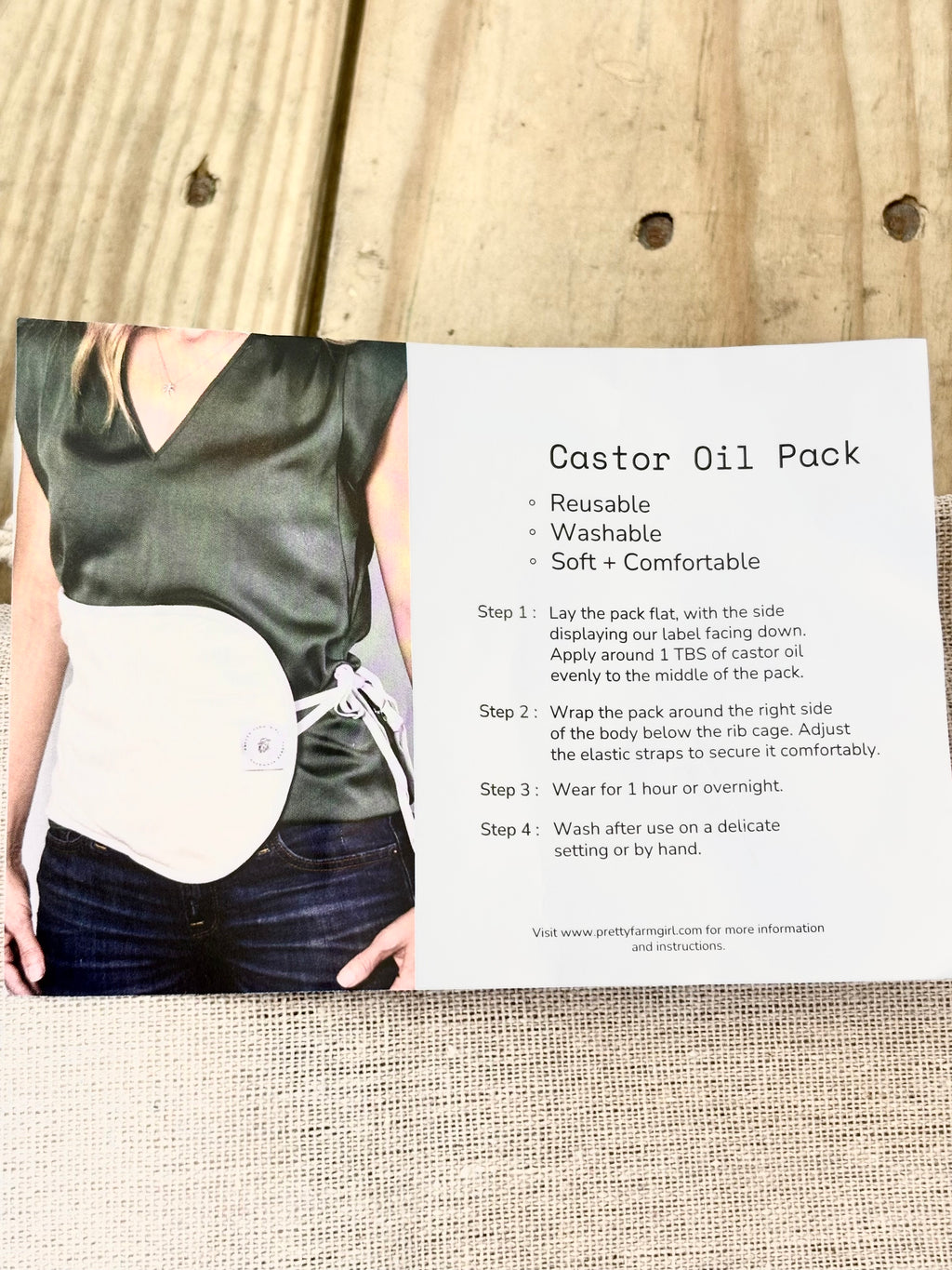 Castor Oil Pack