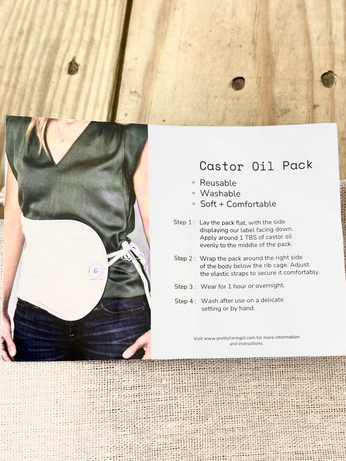 Castor Oil Pack