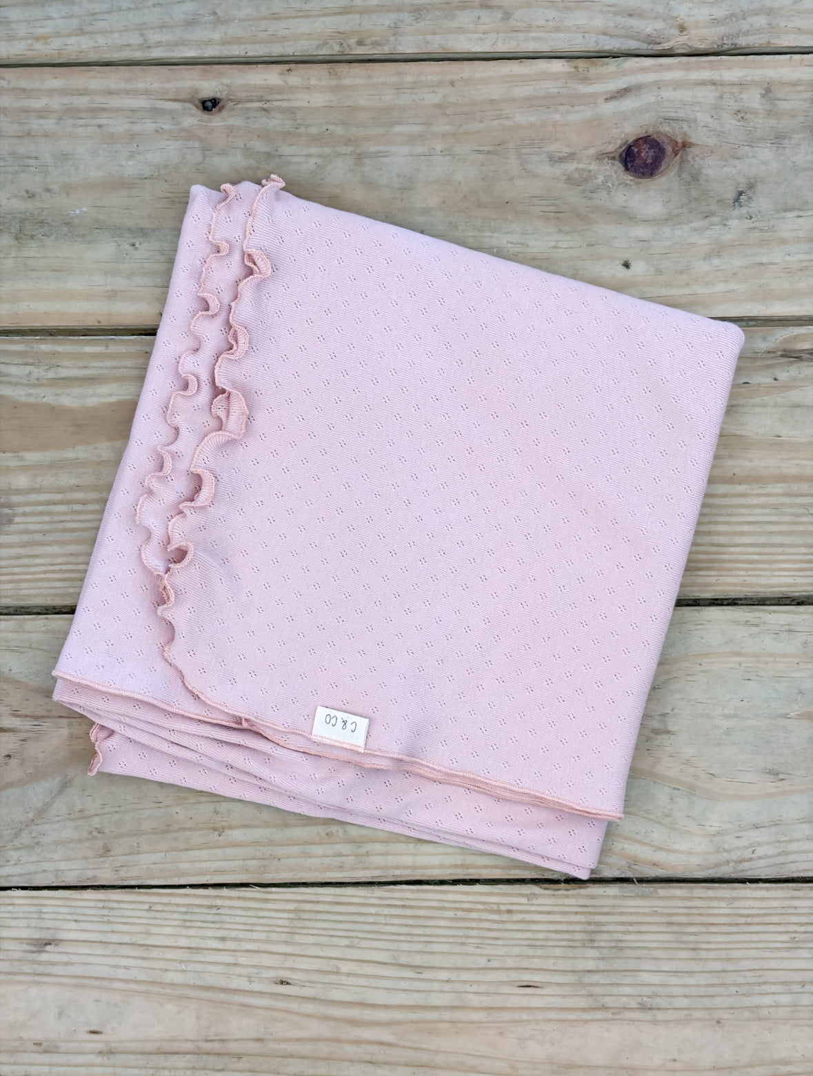 Blush Pointelle Newborn Set